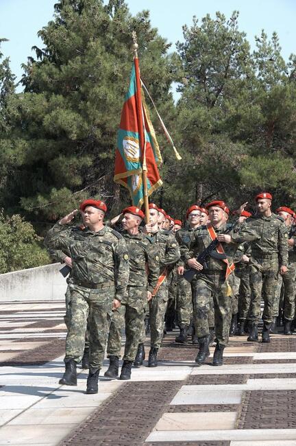 МО: Новоназначени военнослужещи в състава на Сухопътните войски положиха военна клетва в Стара Загора