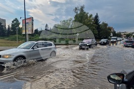 Търговище - интензивен дъжд