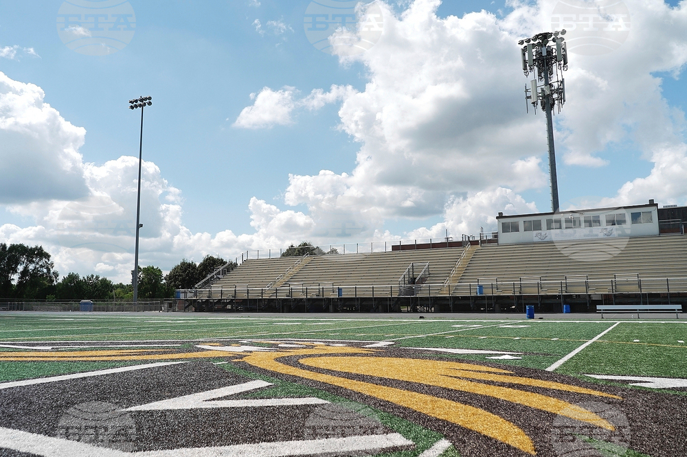 Minnesota Osprey Nest Football Field