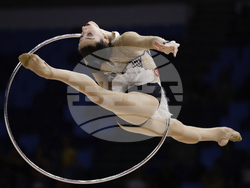 APTOPIX Brazil Rhythmic Gymnastics