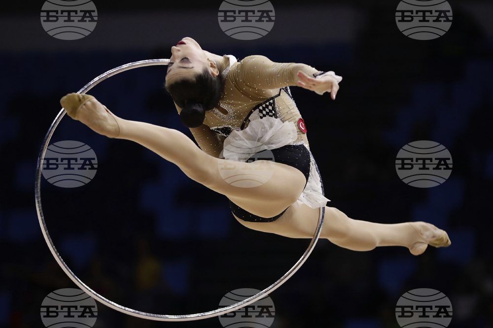 APTOPIX Brazil Rhythmic Gymnastics