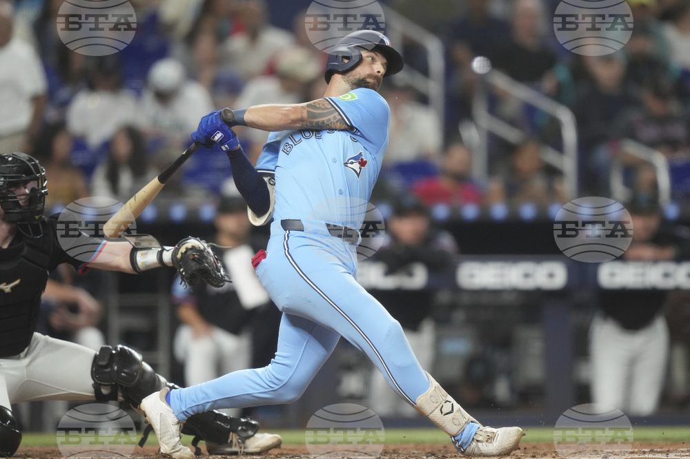 Blue Jays Marlins Baseball
