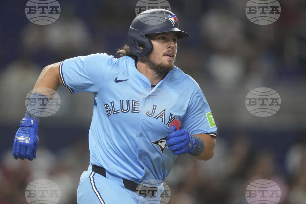 Blue Jays Marlins Baseball