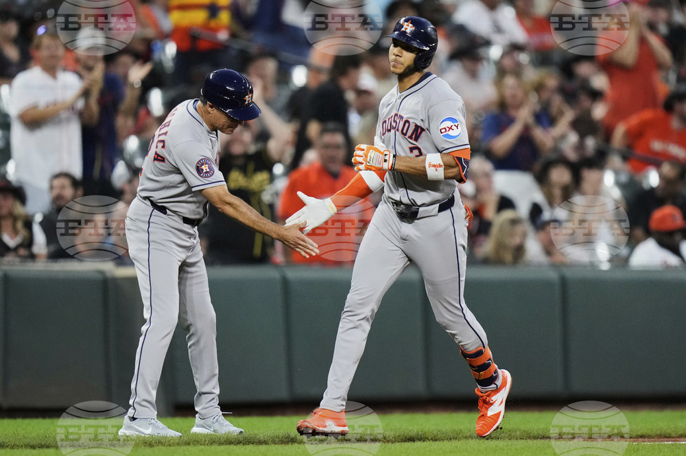 Astros Orioles Baseball