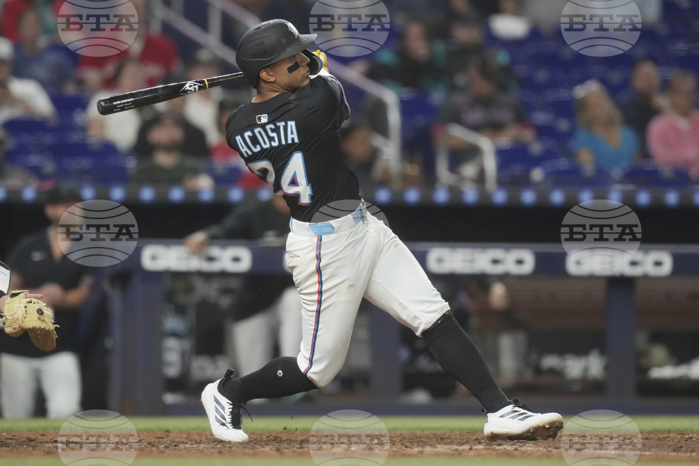 Blue Jays Marlins Baseball