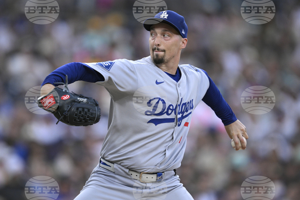 Dodgers Padres Baseball