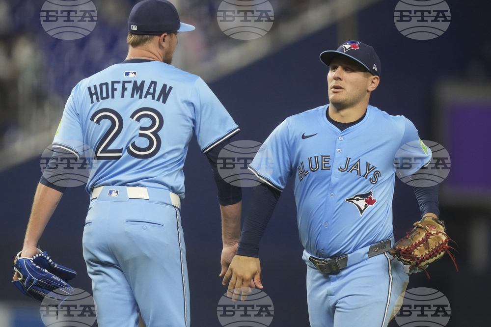Blue Jays Marlins Baseball