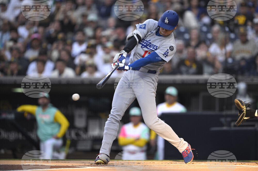 Dodgers Padres Baseball