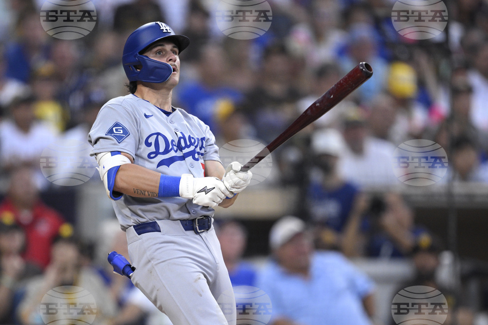 Dodgers Padres Baseball