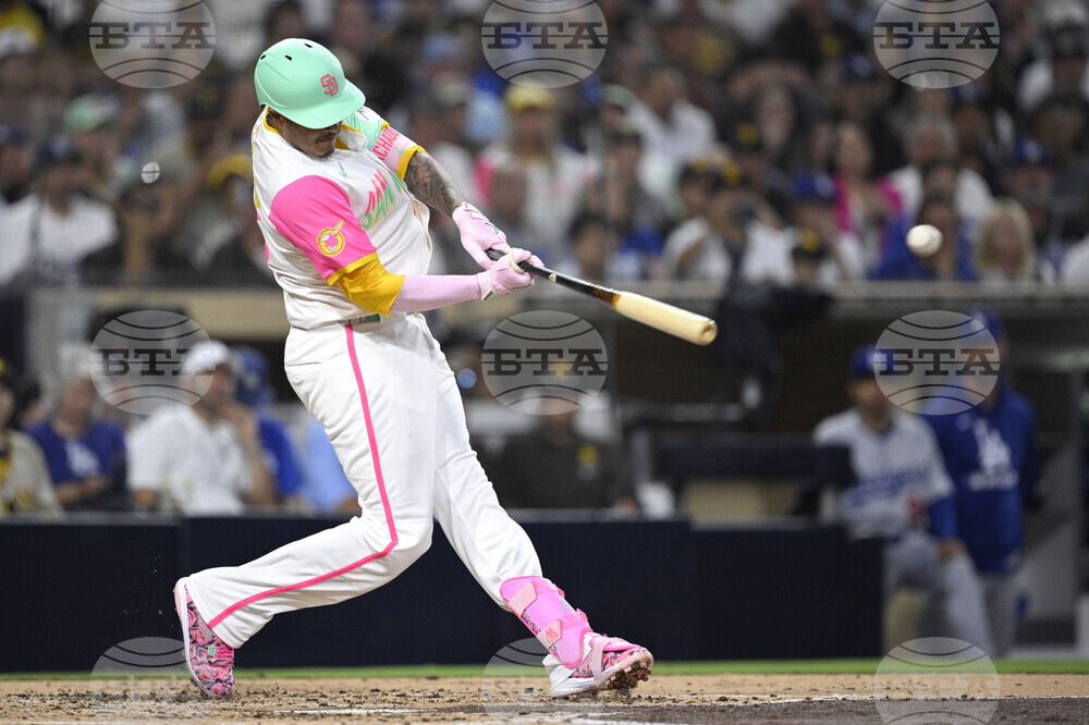 Dodgers Padres Baseball