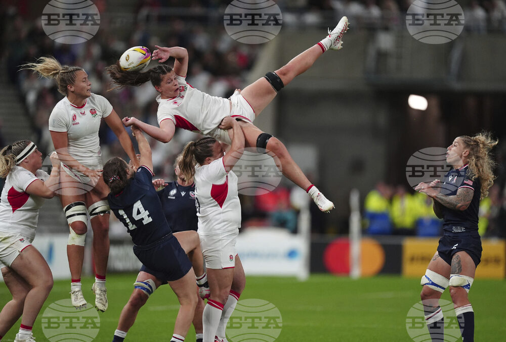 APTOPIX RWC England US Rugby