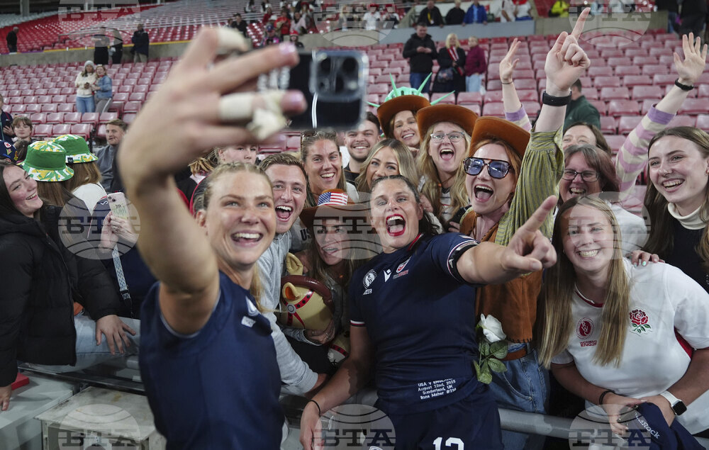 APTOPIX RWC England US Rugby