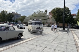 Самоков - ретро изложение на автомобили