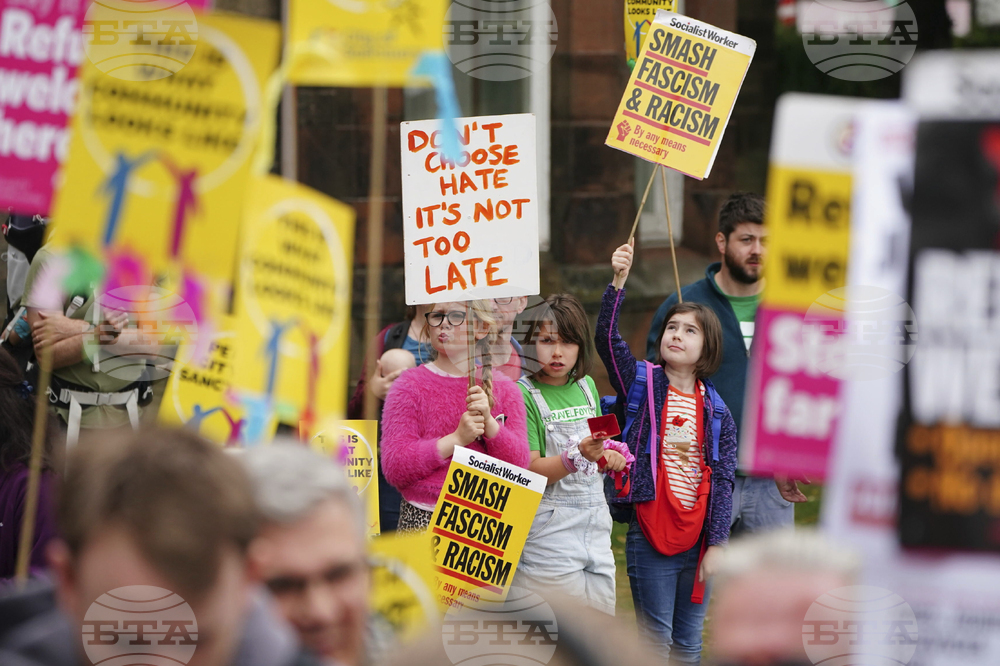 Britain Migration Protest