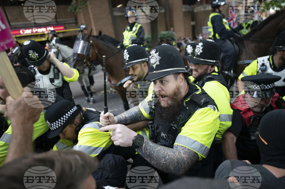 Britain Migration Protest