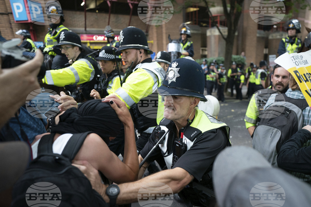 Britain Migration Protest