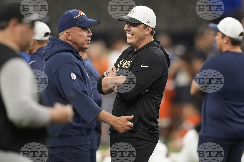 Broncos Saints Football