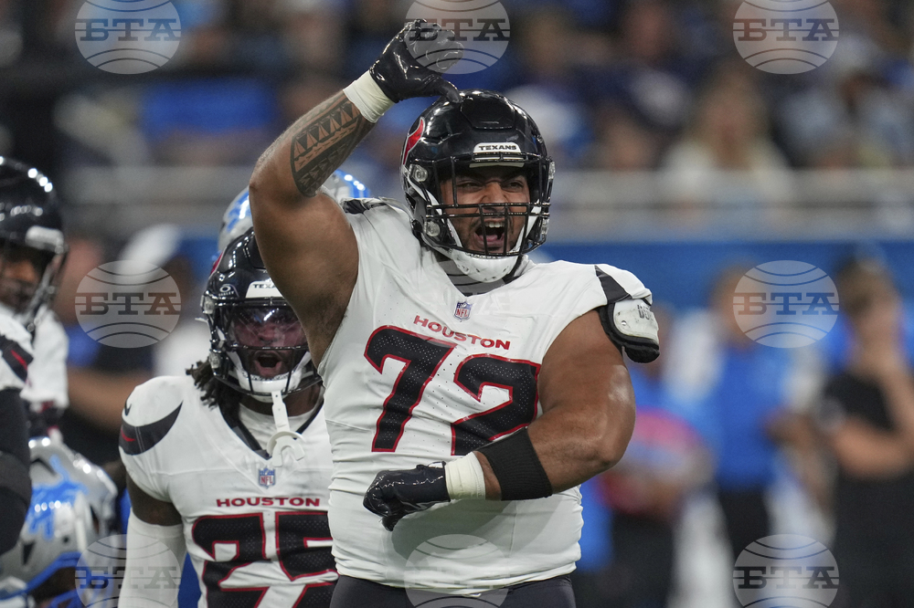Texans Lions Football