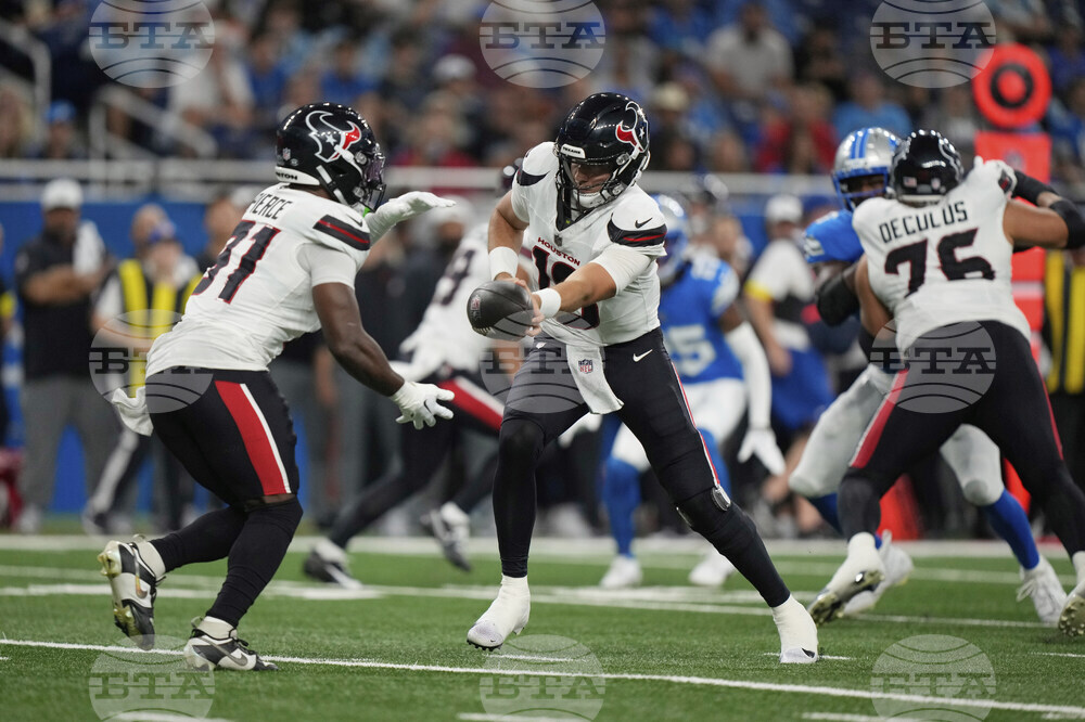 Texans Lions Football