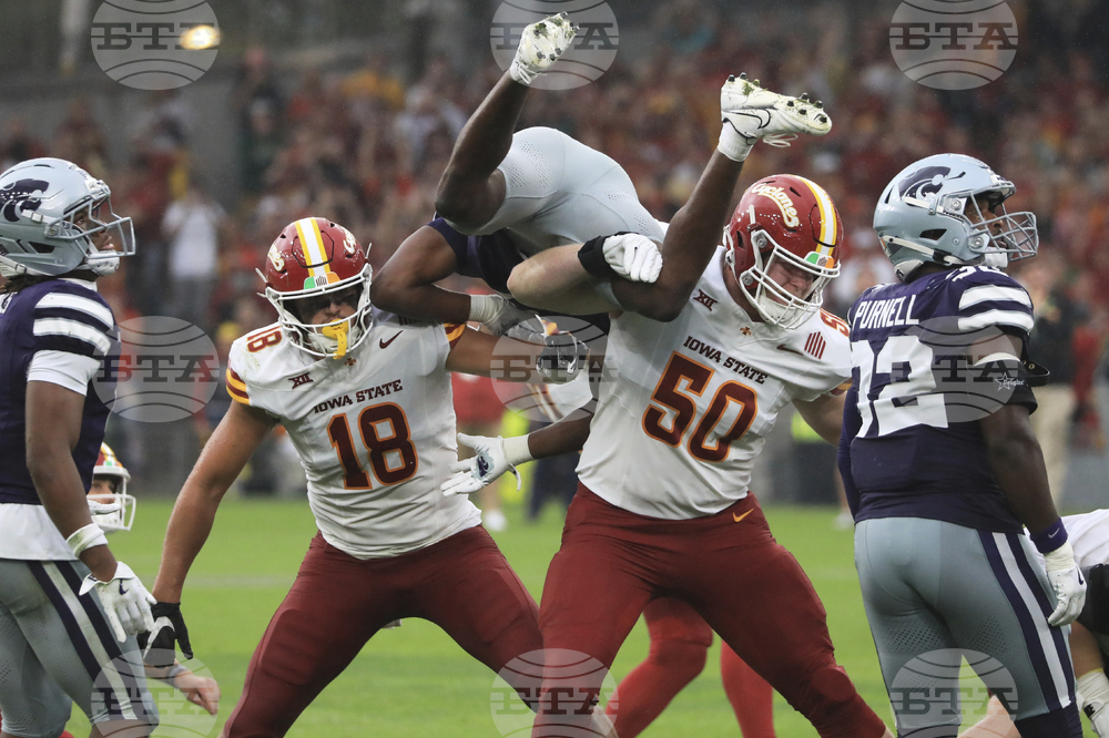 APTOPIX Ireland Kansas St Iowa St Football