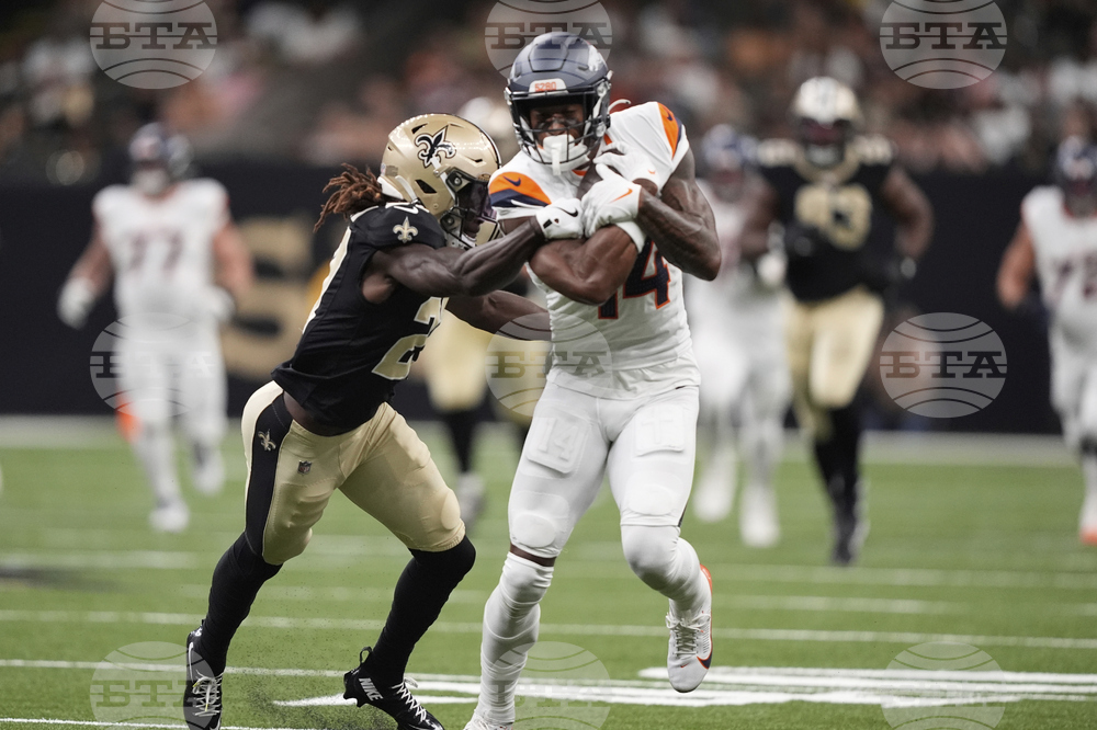 Broncos Saints Football
