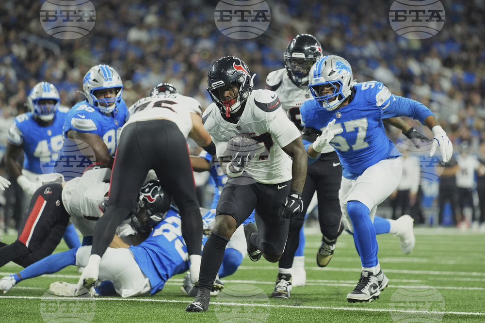 Texans Lions Football