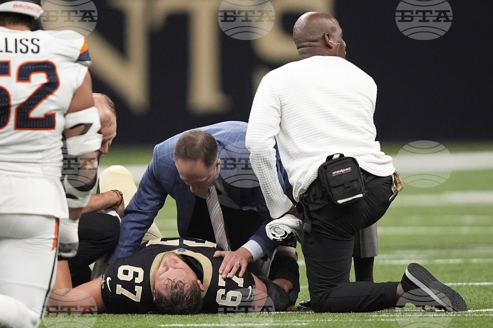 Broncos Saints Football