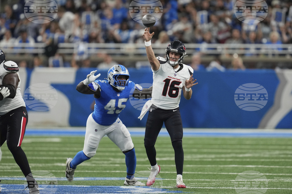 Texans Lions Football