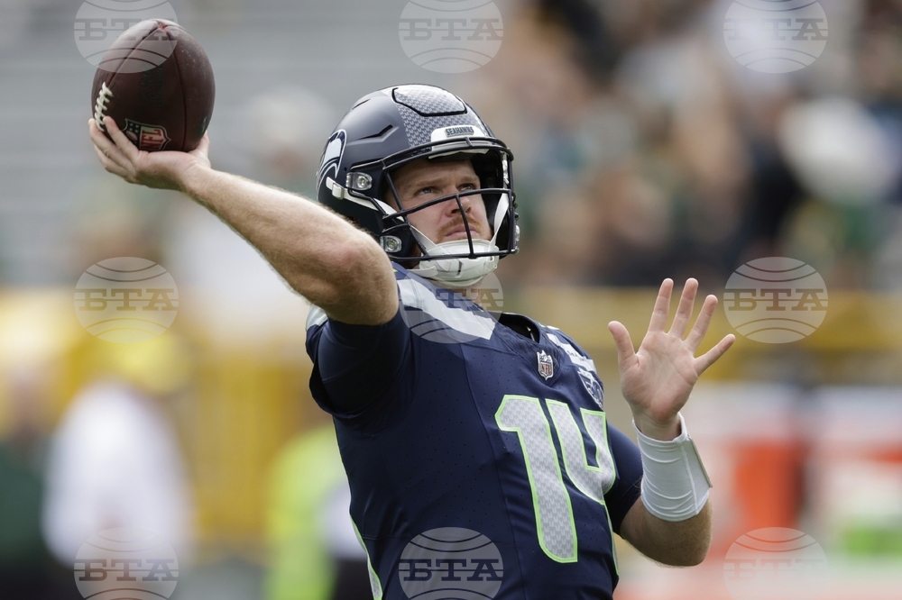 Seahawks Packers Football