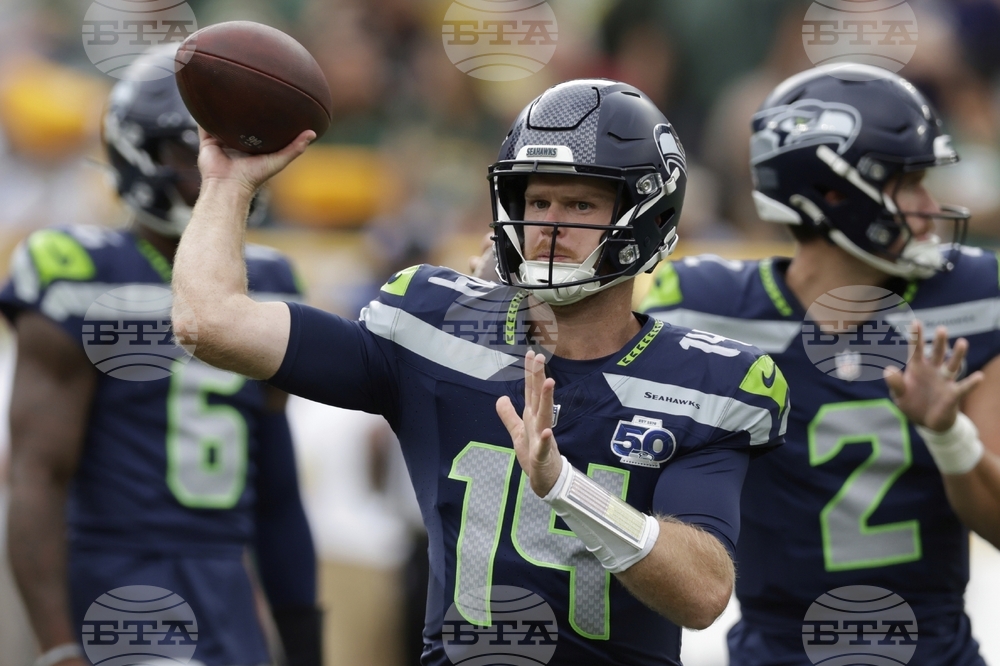 Seahawks Packers Football