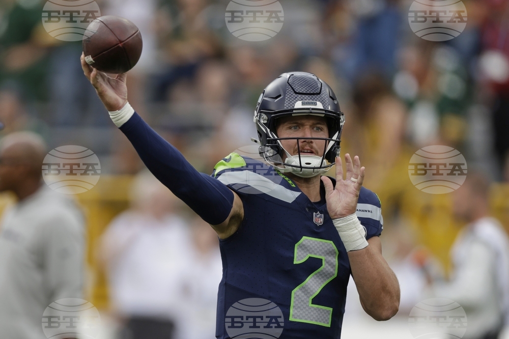 Seahawks Packers Football