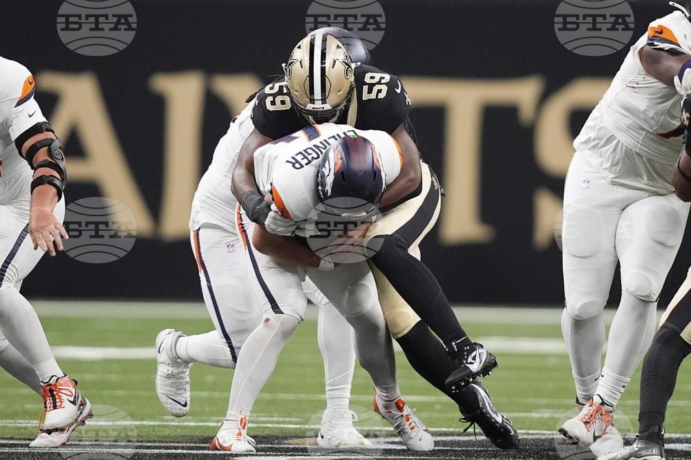 Broncos Saints Football
