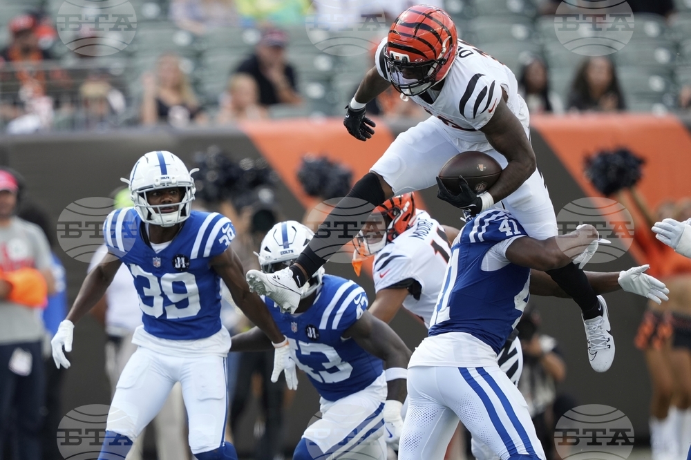 APTOPIX Colts Bengals Football
