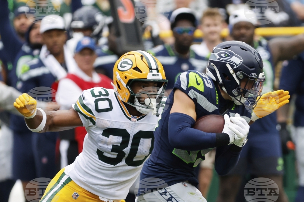 Seahawks Packers Football