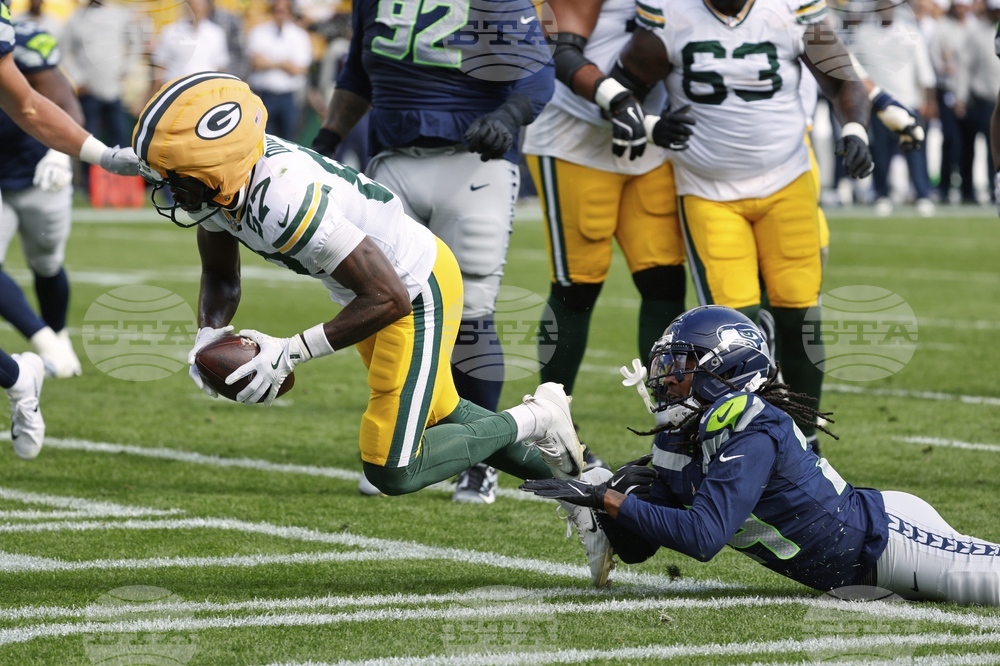 Seahawks Packers Football