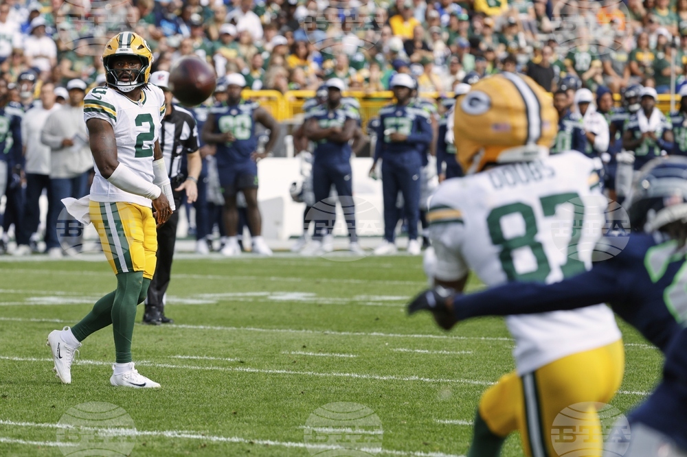 Seahawks Packers Football