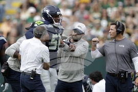 Seahawks Packers Football