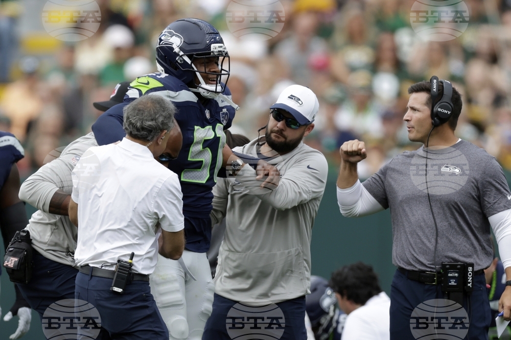 Seahawks Packers Football