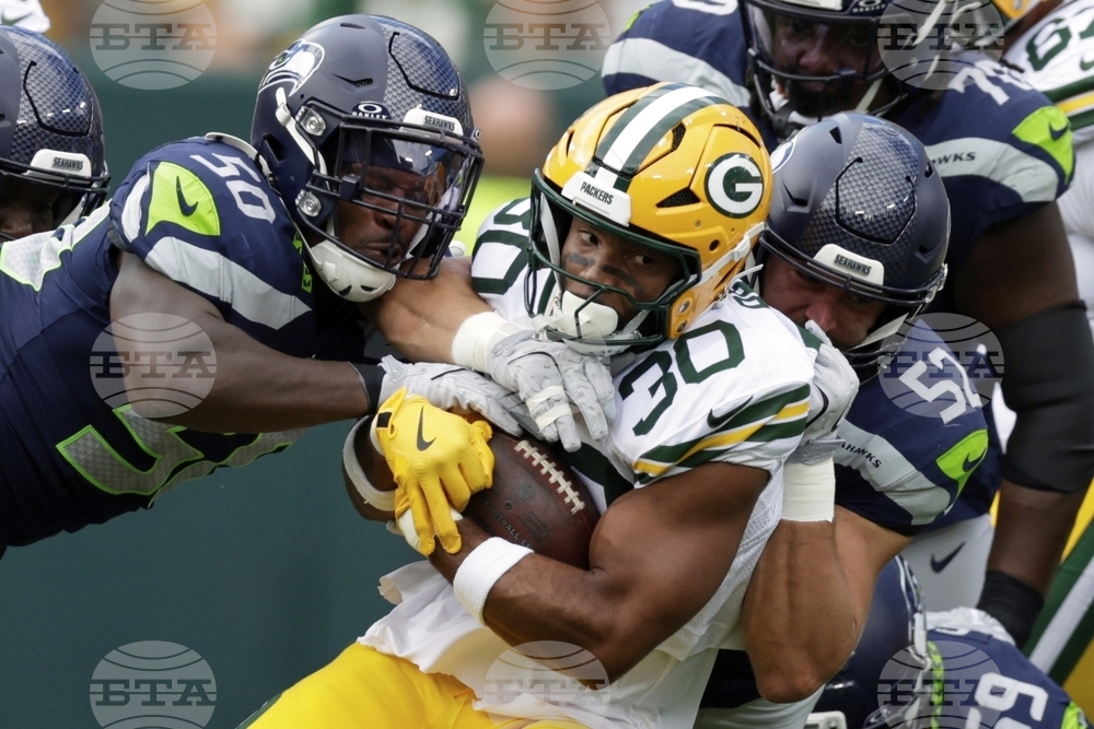 Seahawks Packers Football