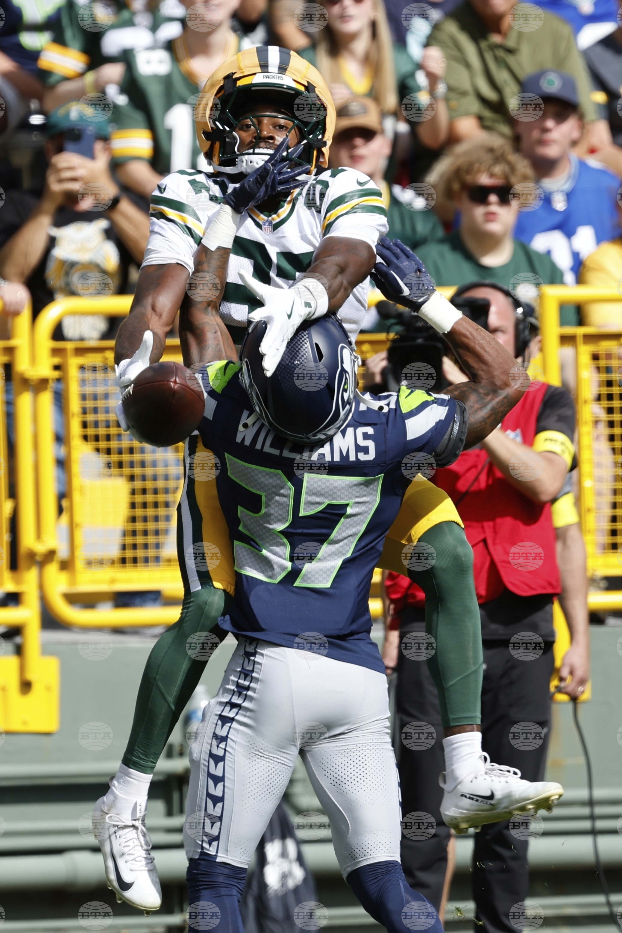 Seahawks Packers Football