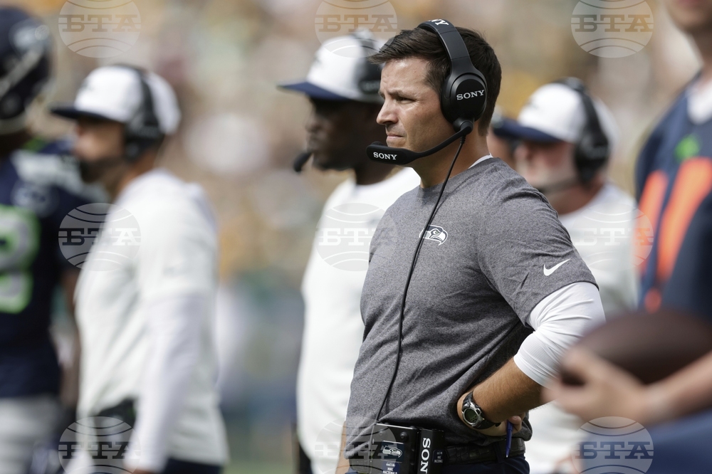 Seahawks Packers Football