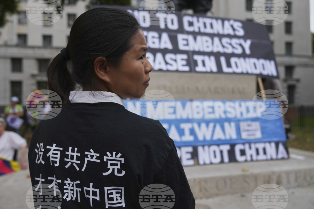 Britain China Protest