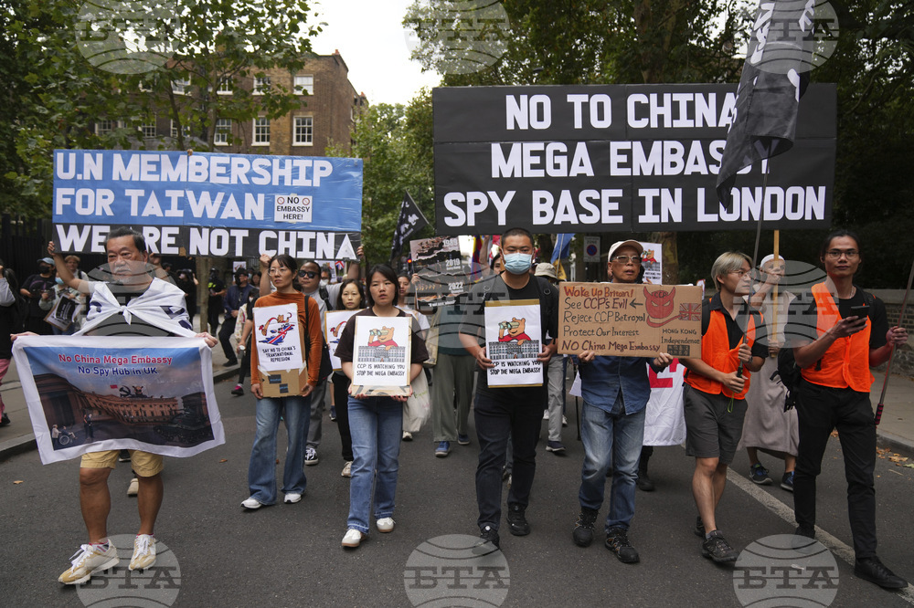 Britain China Protest
