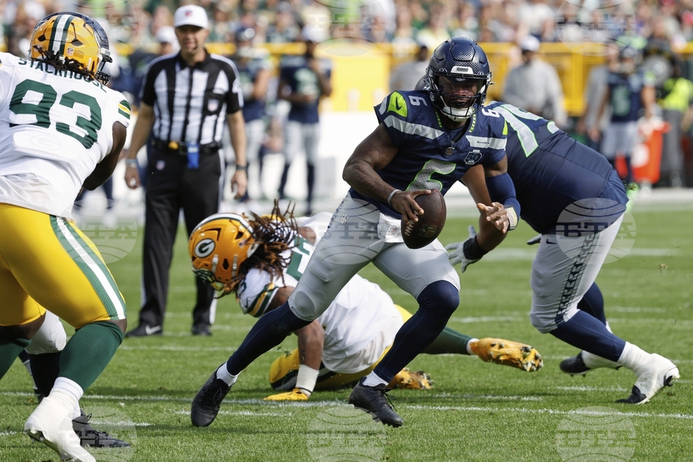 Seahawks Packers Football