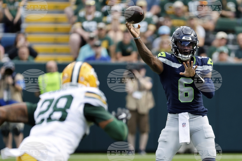 Seahawks Packers Football