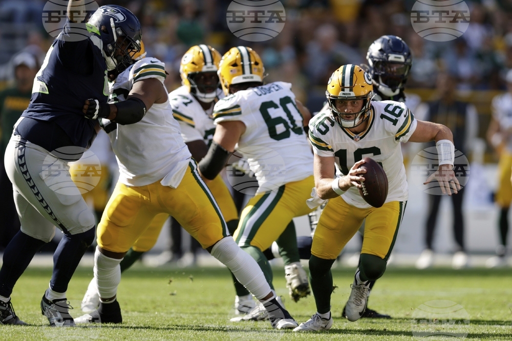 Seahawks Packers Football