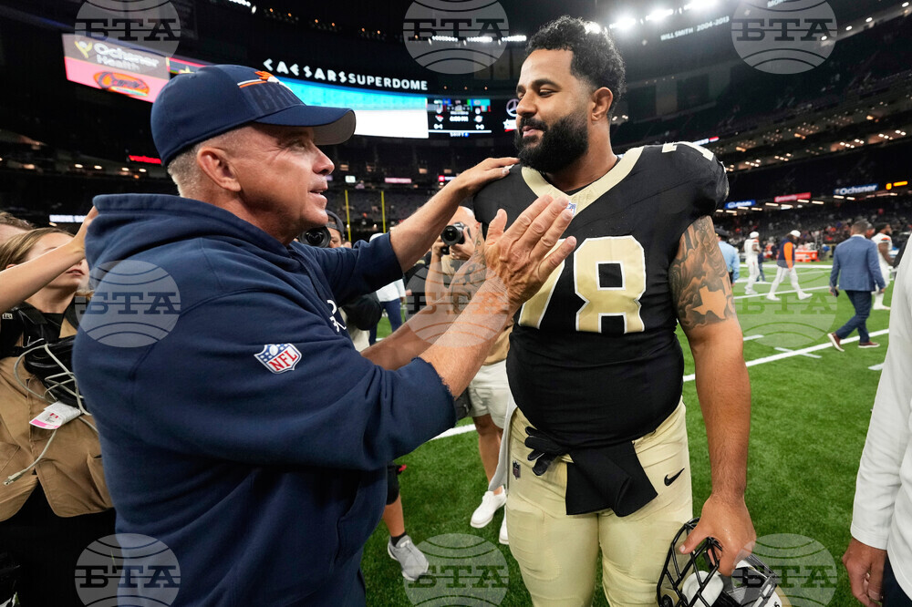 Broncos Saints Football