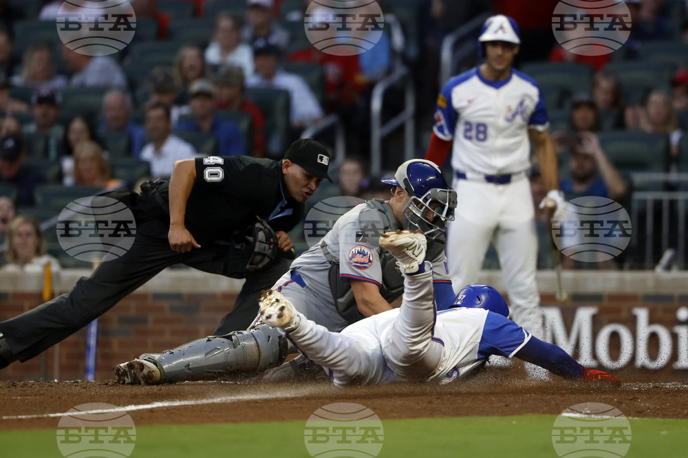 Mets Braves Baseball