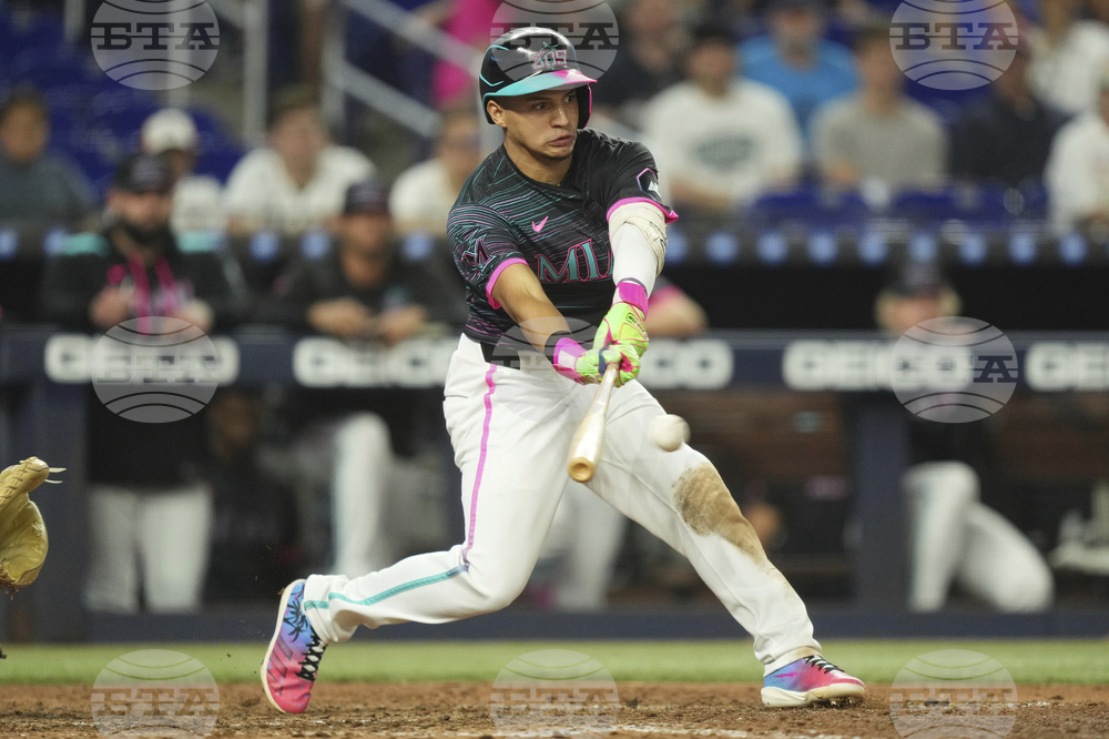 Blue Jays Marlins Baseball