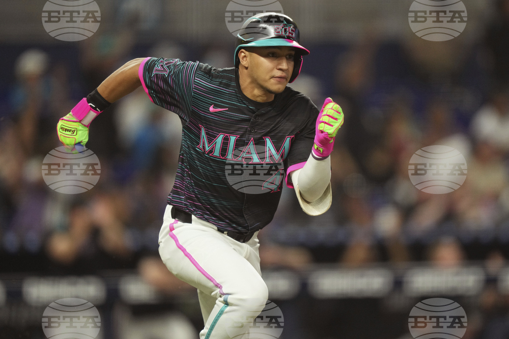 Blue Jays Marlins Baseball